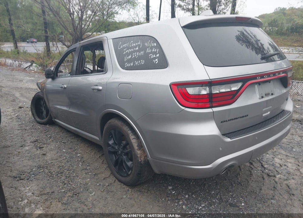 2020 DODGE DURANGO R/T RWD VIN: 1C4SDHCT1LC223491