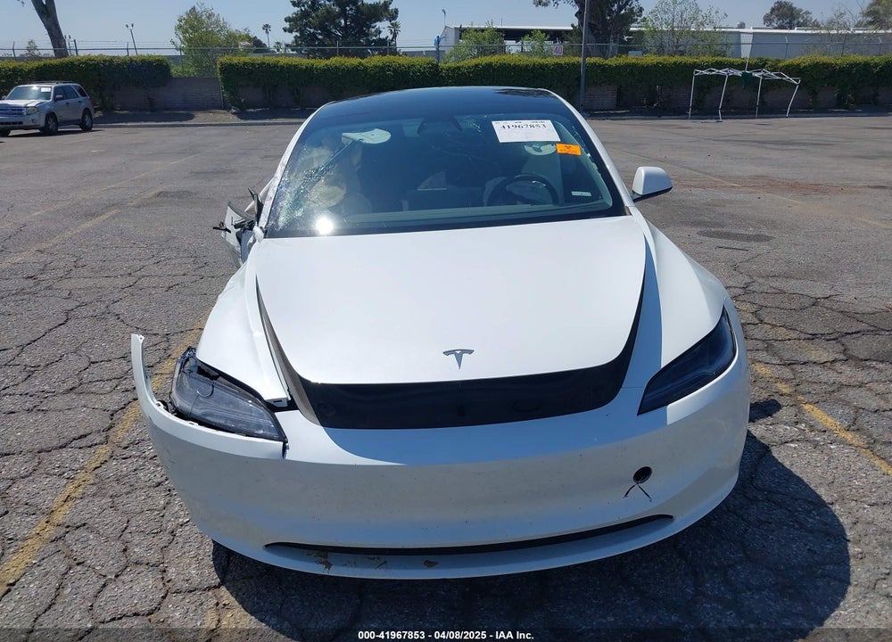 2025 TESLA MODEL 3 VIN: 5YJ3E1EA1SF876795