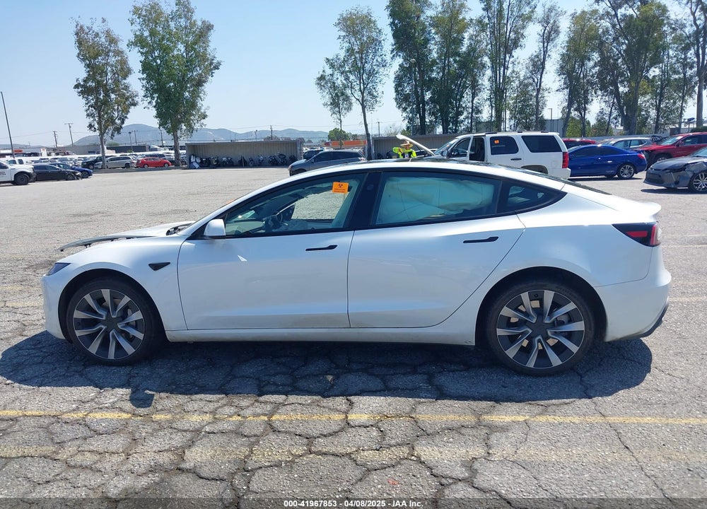 2025 TESLA MODEL 3 VIN: 5YJ3E1EA1SF876795