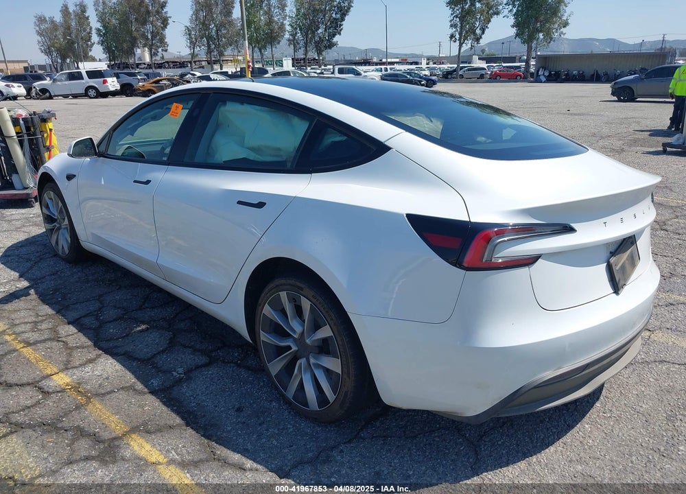2025 TESLA MODEL 3 VIN: 5YJ3E1EA1SF876795