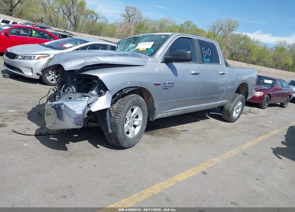 2020 RAM 1500 CLASSIC SLT 4X4 6'4 BOX VIN: 1C6RR7TT8LS106756