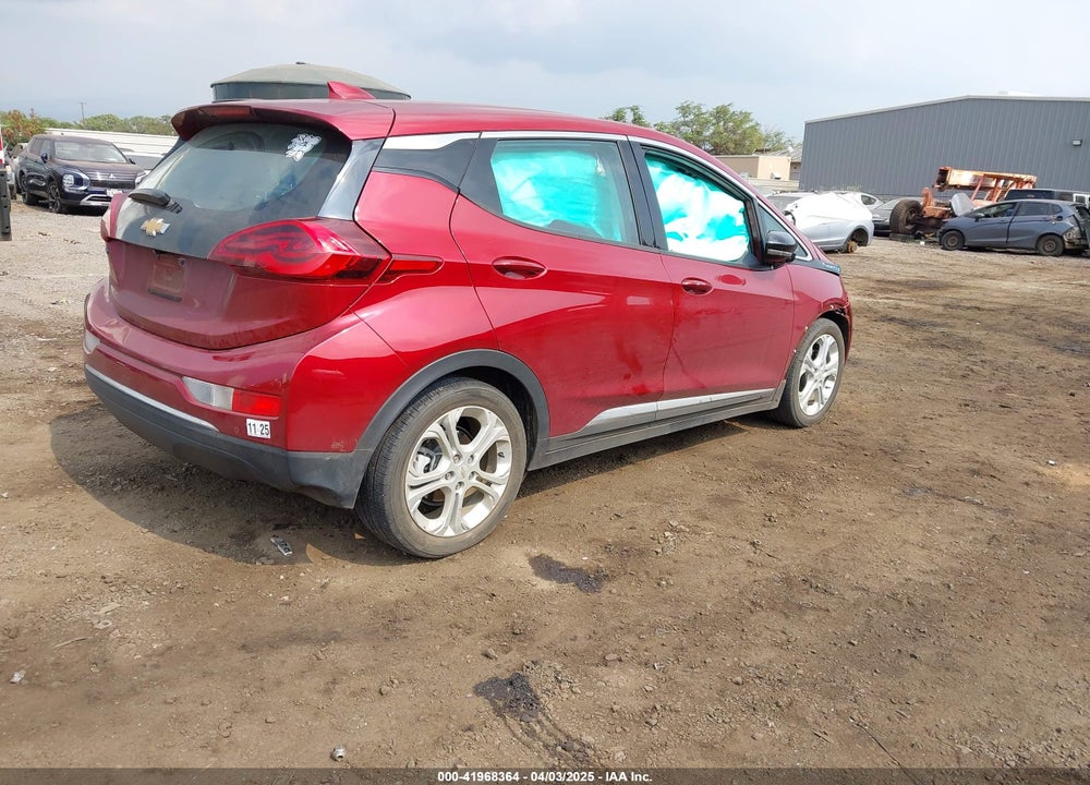 2020 CHEVROLET BOLT EV FWD LT VIN: 1G1FY6S04L4135586