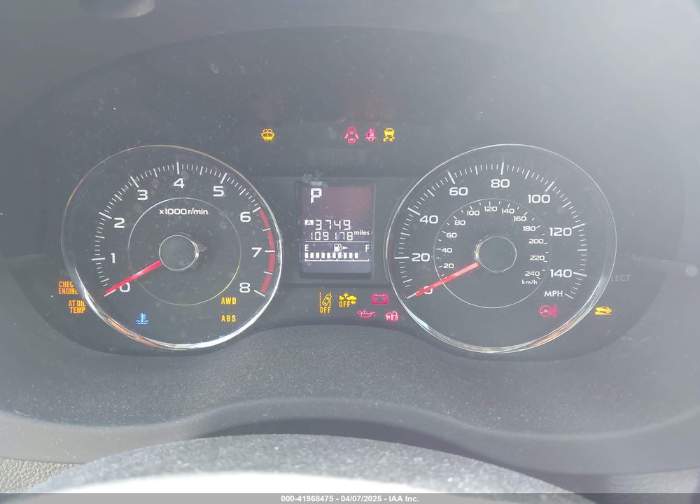 2014 SUBARU FORESTER VIN: JF2SJAPC5EH458364