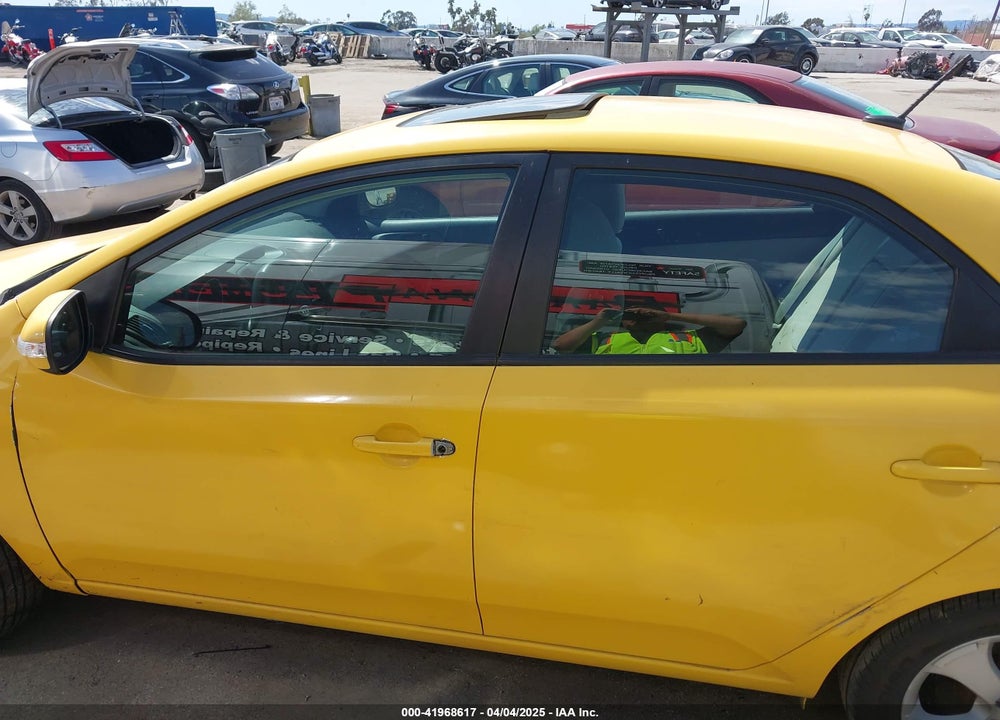 2010 KIA FORTE VIN: KNAFU4A28A5272299