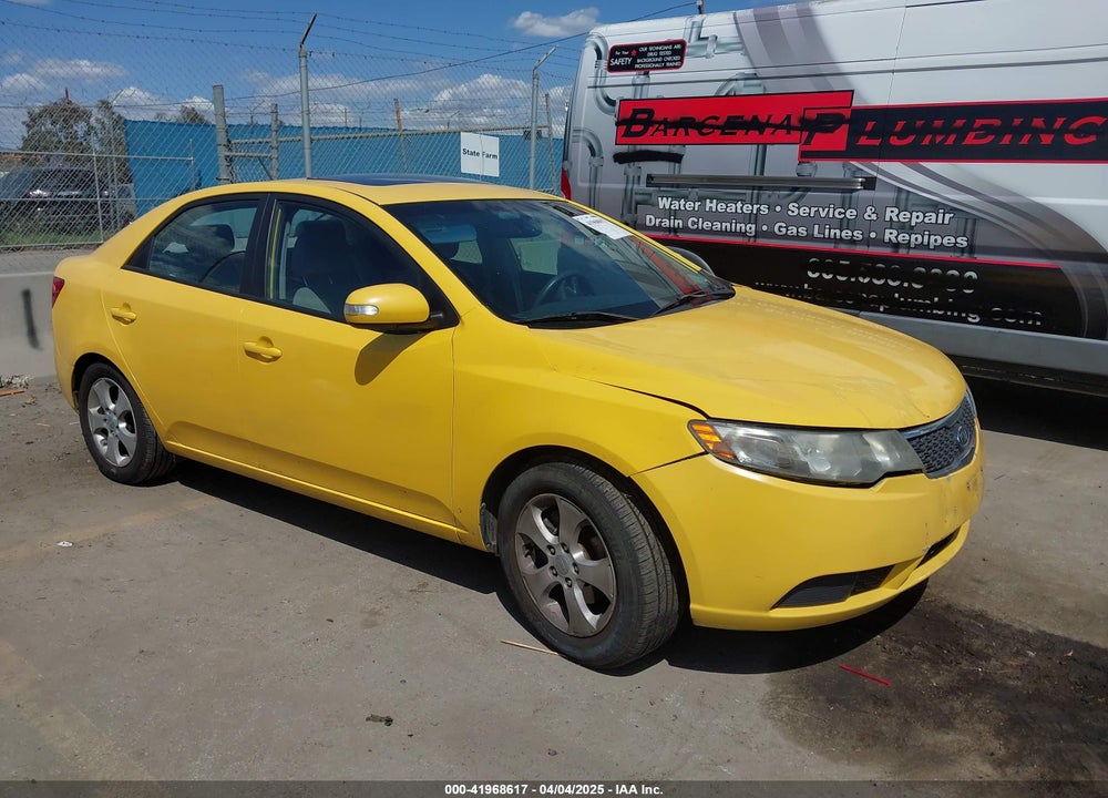 2010 KIA FORTE VIN: KNAFU4A28A5272299