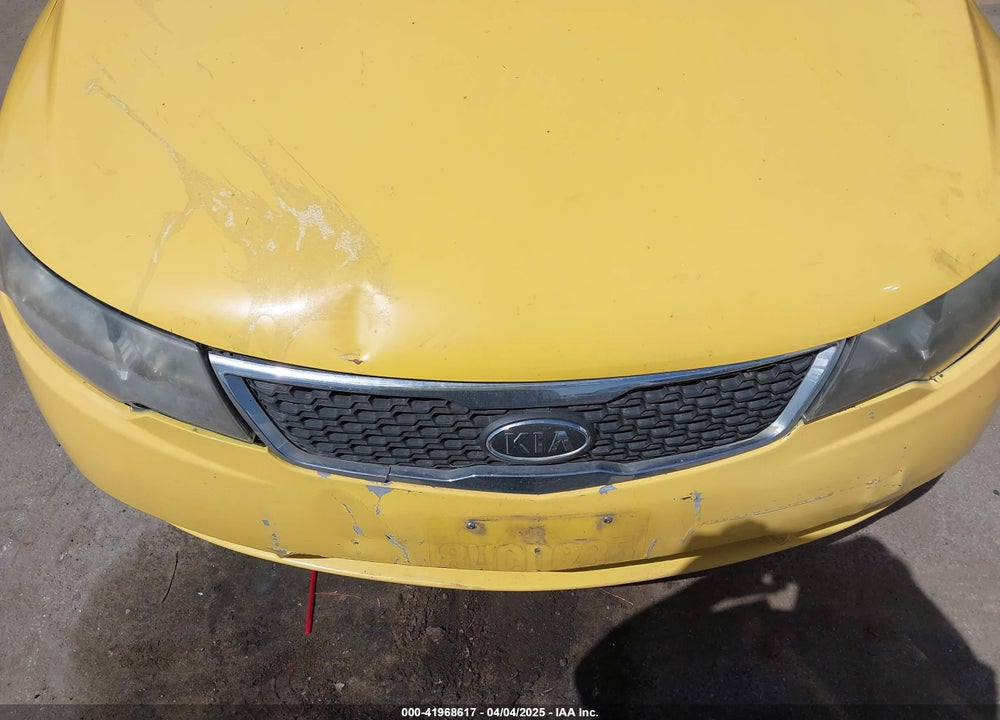 2010 KIA FORTE VIN: KNAFU4A28A5272299