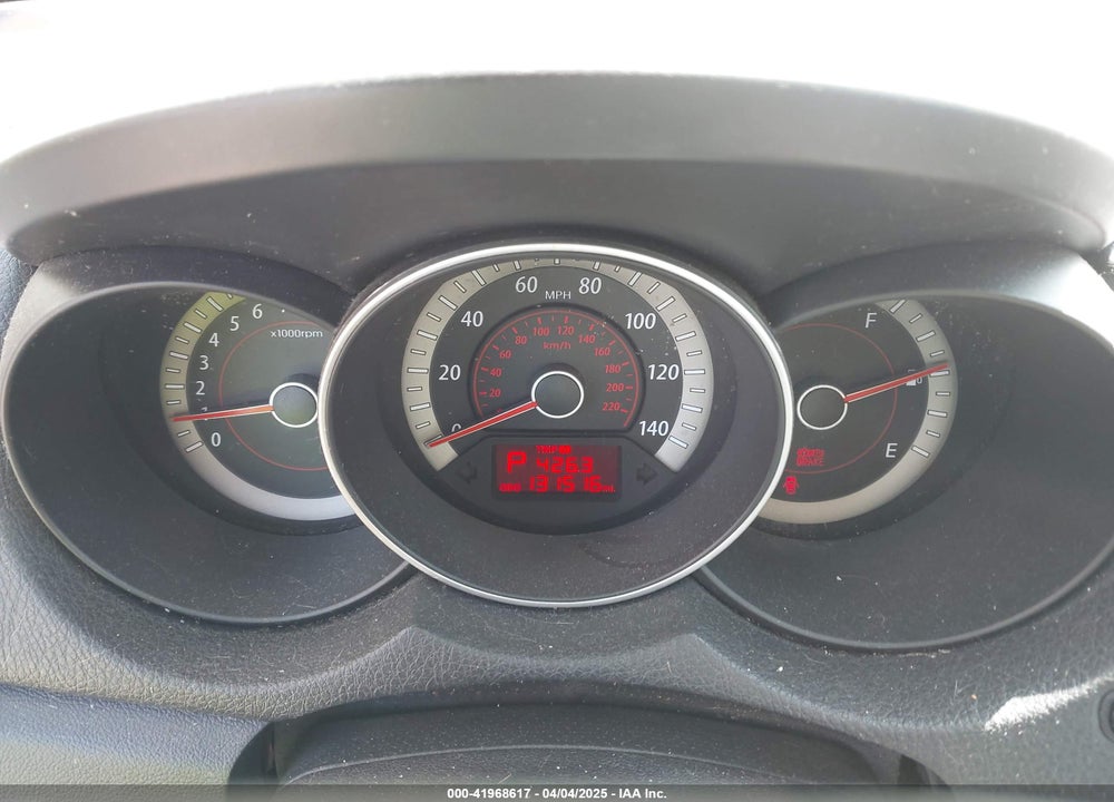 2010 KIA FORTE VIN: KNAFU4A28A5272299
