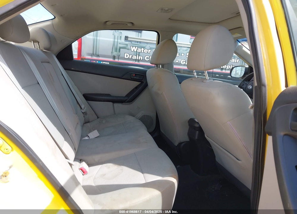 2010 KIA FORTE VIN: KNAFU4A28A5272299