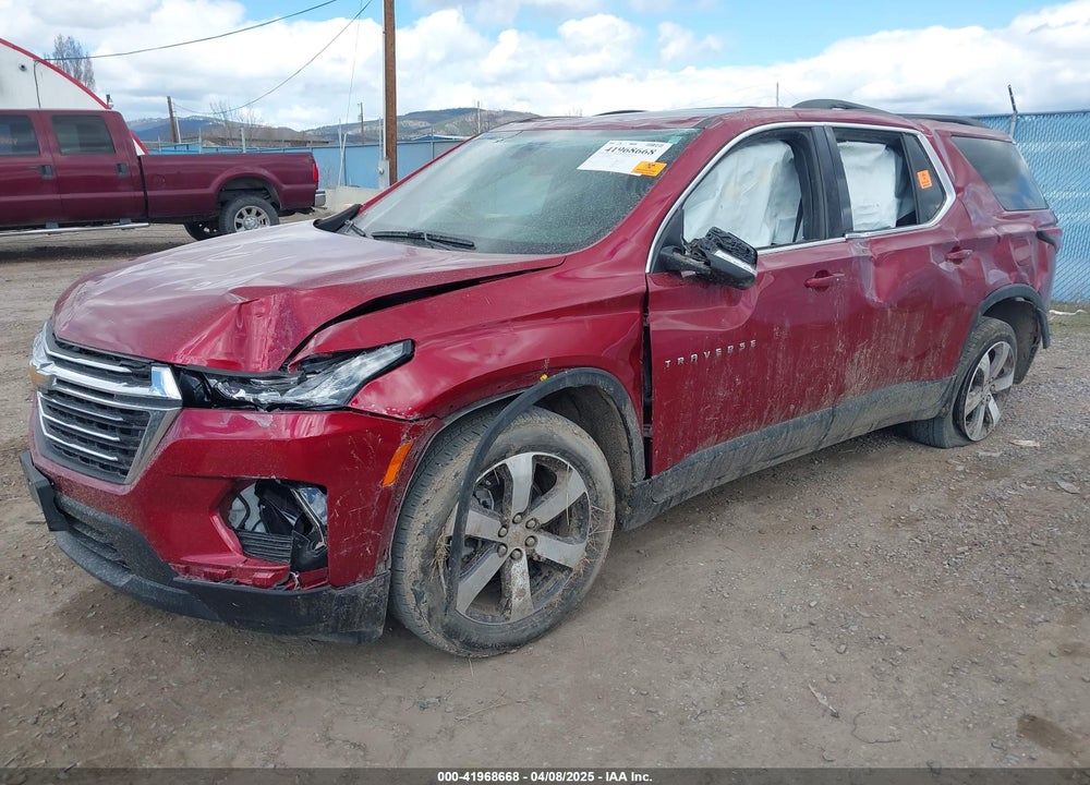 2023 CHEVROLET TRAVERSE AWD LT LEATHER VIN: 1GNEVHKWXPJ298401