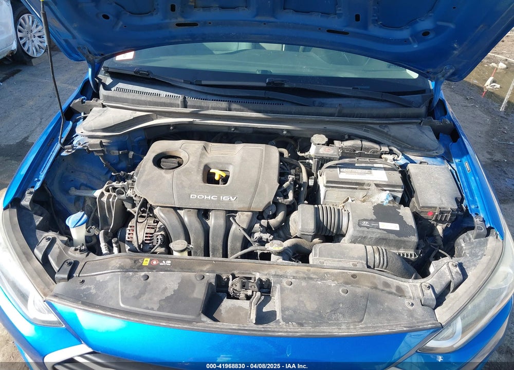 2017 HYUNDAI ELANTRA VIN: 5NPD74LF1HH177191