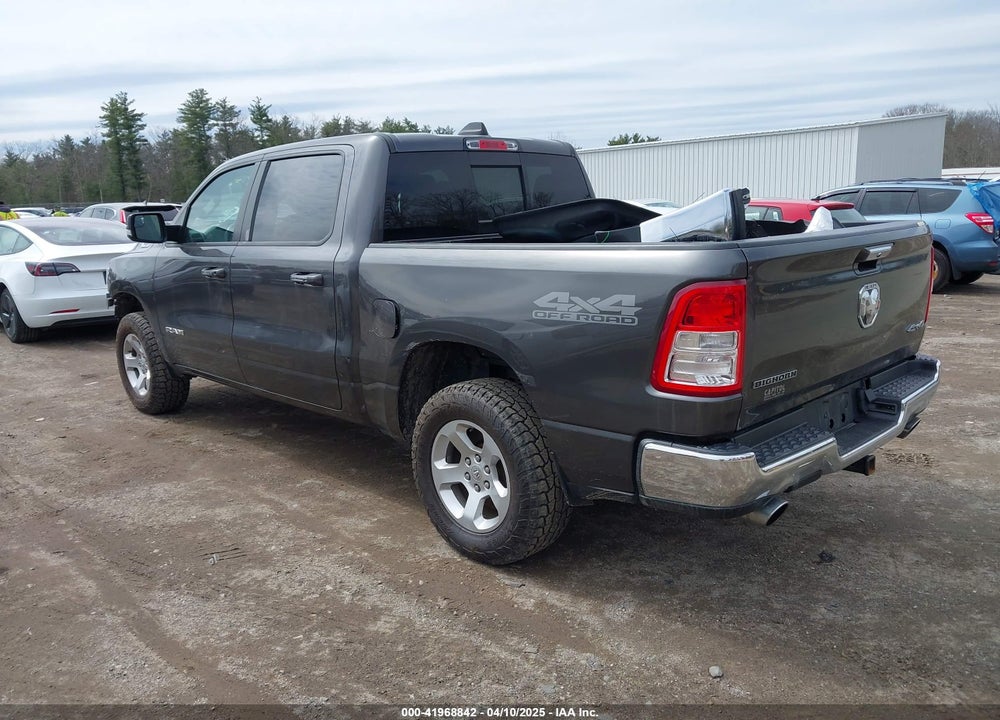 2019 RAM 1500 BIG HORN/LONE STAR 4X4 5'7 BOX VIN: 1C6SRFFT0KN912479