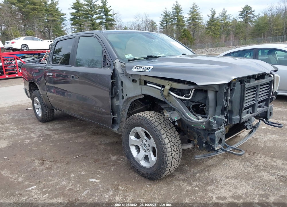 2019 RAM 1500 BIG HORN/LONE STAR 4X4 5'7 BOX VIN: 1C6SRFFT0KN912479