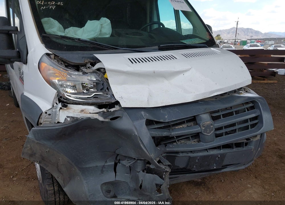 2017 RAM PROMASTER 1500 LOW ROOF 136 WB VIN: 3C6TRVAGXHE532152