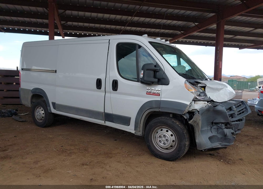 2017 RAM PROMASTER 1500 LOW ROOF 136 WB VIN: 3C6TRVAGXHE532152