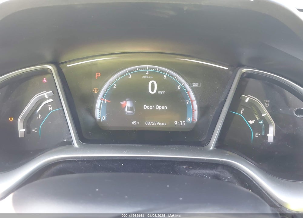 2018 HONDA CIVIC EX-L VIN: 2HGFC3B74JH354485