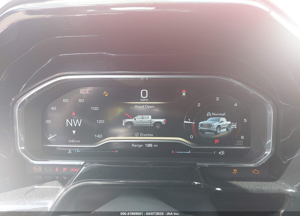 2025 GMC SIERRA 1500 VIN: 3GTUUCE84SG175128