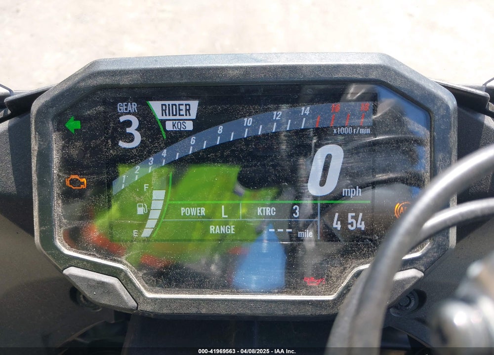 2025 KAWASAKI ZX636 K VIN: JKBZXJJ14SA020156