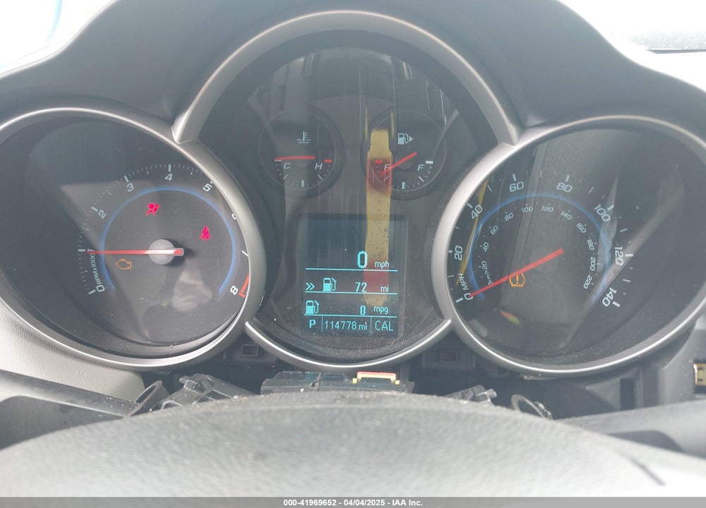 2012 CHEVROLET CRUZE VIN: 1G1PC5SH6C7397689