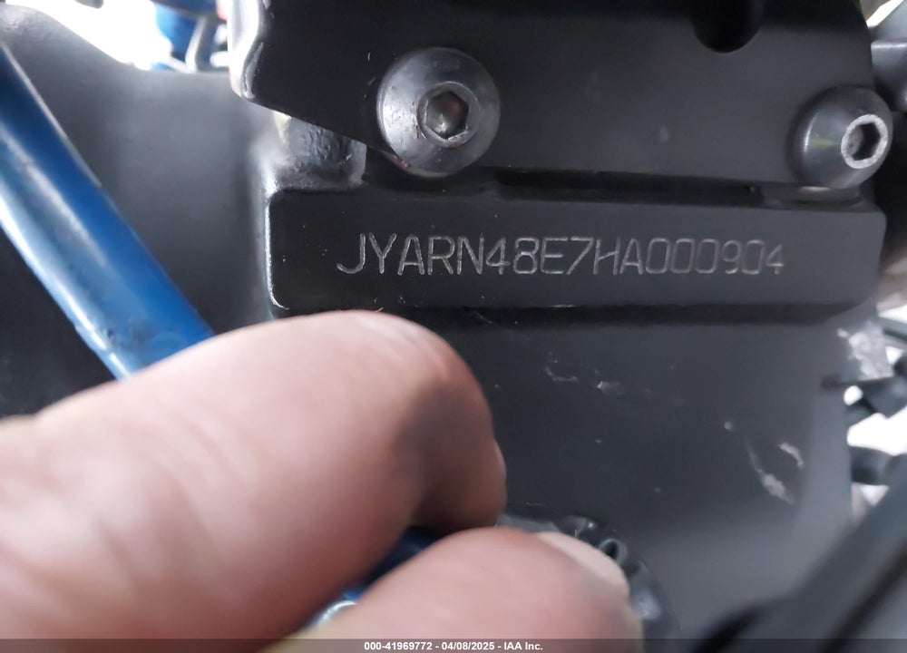 2017 YAMAHA FZ10 VIN: JYARN48E7HA000904