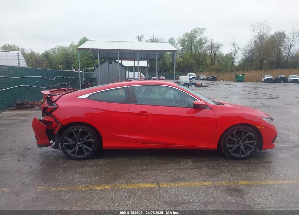 2019 HONDA CIVIC VIN: 2HGFC4B80KH303422