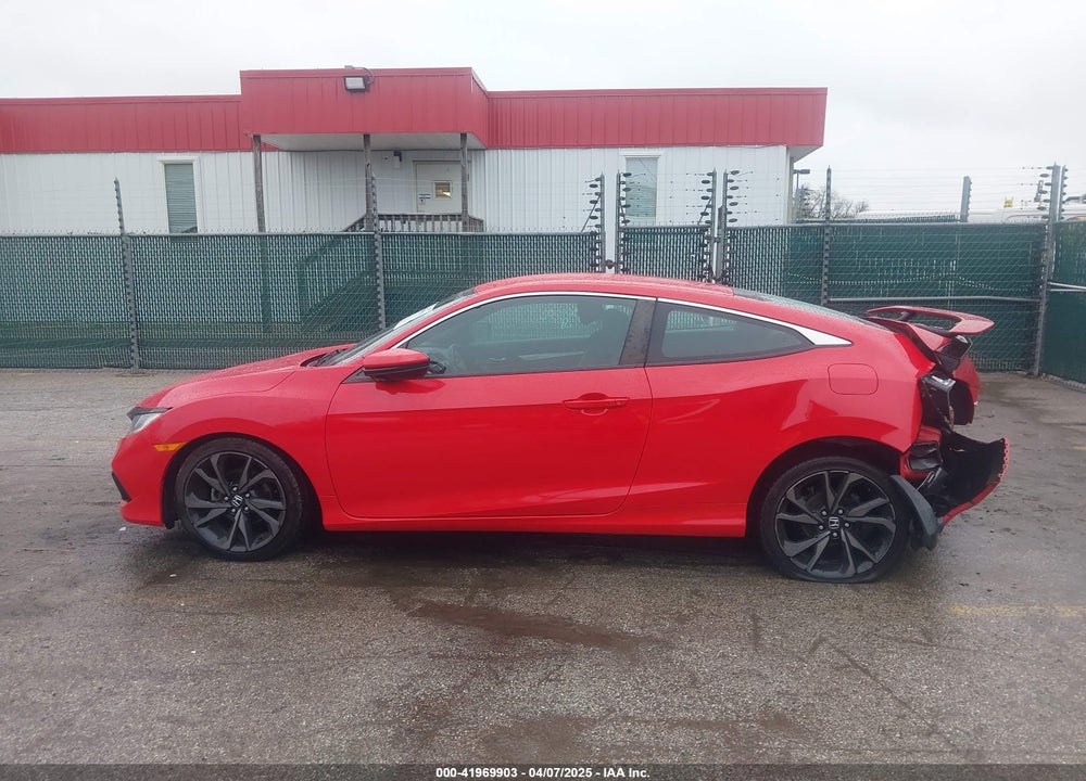 2019 HONDA CIVIC VIN: 2HGFC4B80KH303422