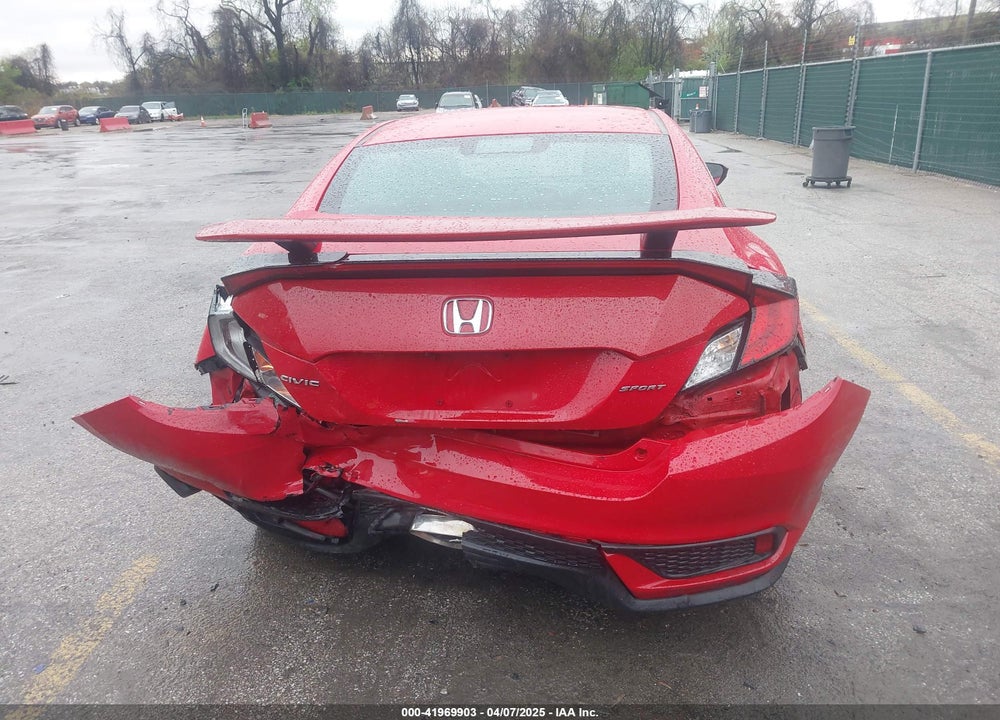 2019 HONDA CIVIC VIN: 2HGFC4B80KH303422