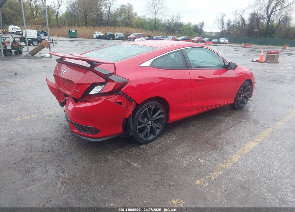 2019 HONDA CIVIC VIN: 2HGFC4B80KH303422