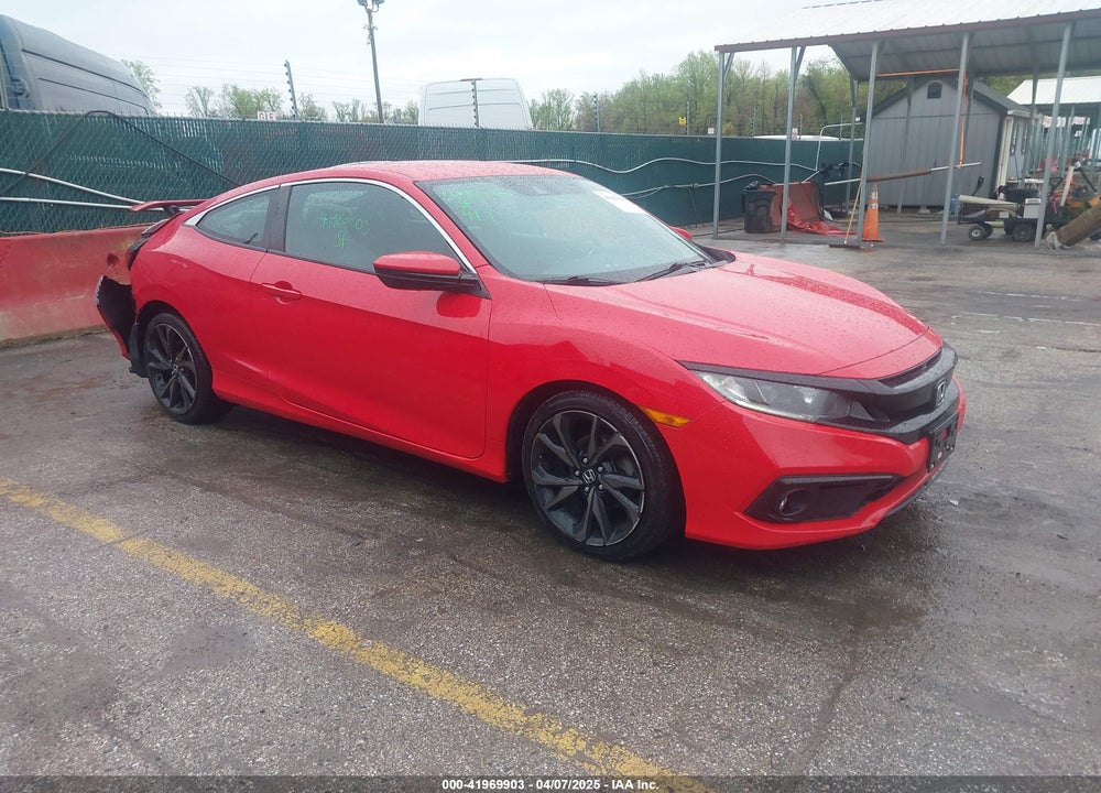 2019 HONDA CIVIC VIN: 2HGFC4B80KH303422