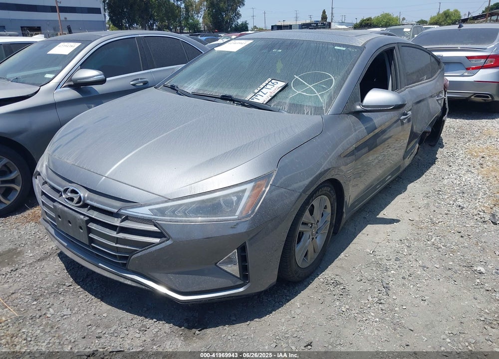 2019 HYUNDAI ELANTRA VALUE EDITION VIN: KMHD84LF4KU858807
