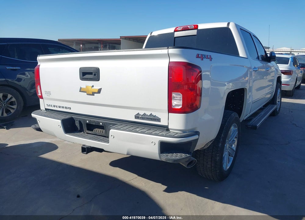 2018 CHEVROLET SILVERADO 1500 HIGH COUNTRY VIN: 3GCUKTEC6JG194501