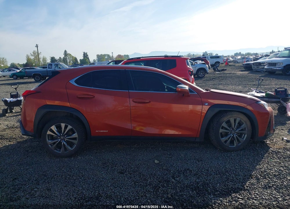 2019 LEXUS UX 250H F SPORT VIN: JTHU9JBH9K2004540