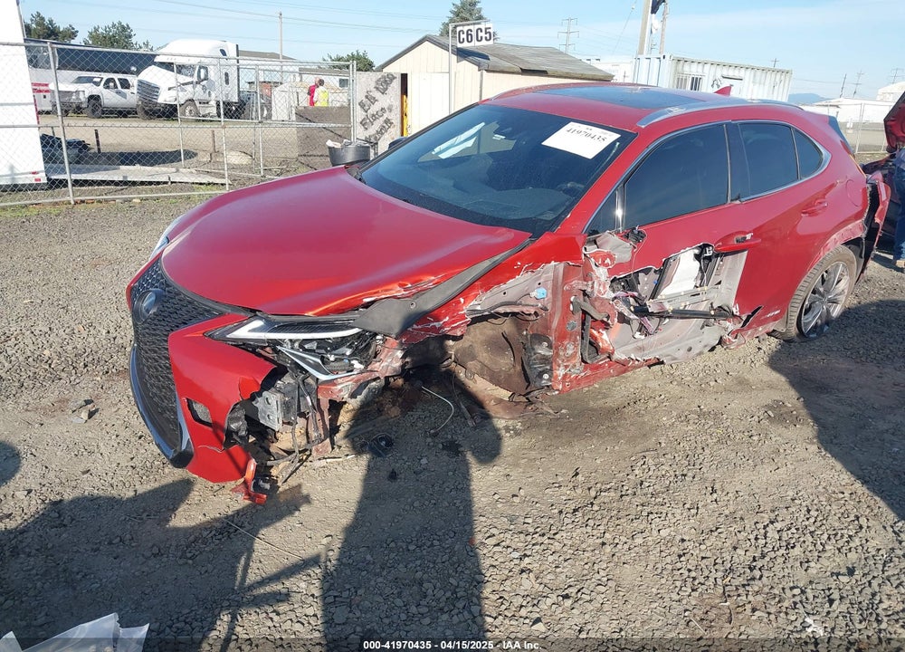 2019 LEXUS UX 250H F SPORT VIN: JTHU9JBH9K2004540