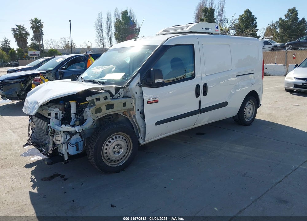 2022 RAM PROMASTER CITY CARGO VAN VIN: ZFBHRFAB5N6Y45879
