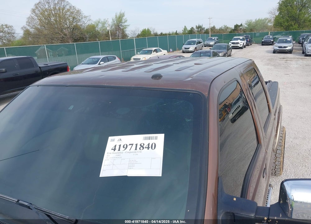 2011 FORD F-250 VIN: 1FT7W2BT6BEB65668