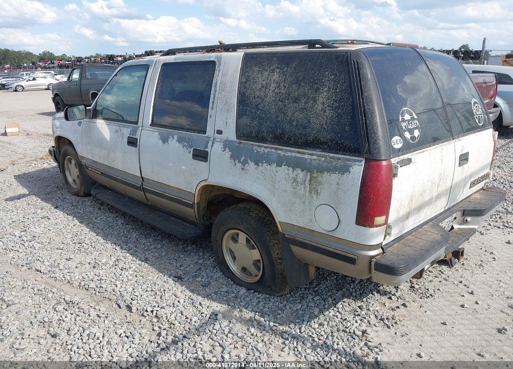 1999 CHEVROLET TAHOE LT VIN: 1GNEC13R3XJ539270