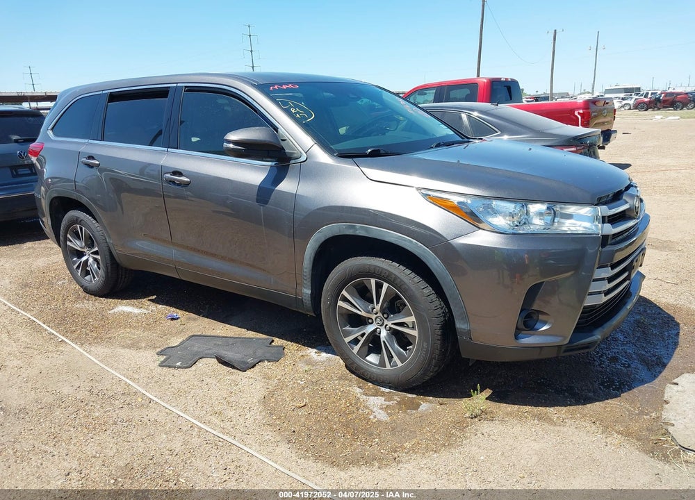 2019 TOYOTA HIGHLANDER VIN: 5TDZZRFH3KS353993
