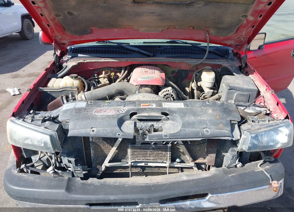 2004 CHEVROLET SILVERADO 2500 VIN: 1GCGK23U64F228378