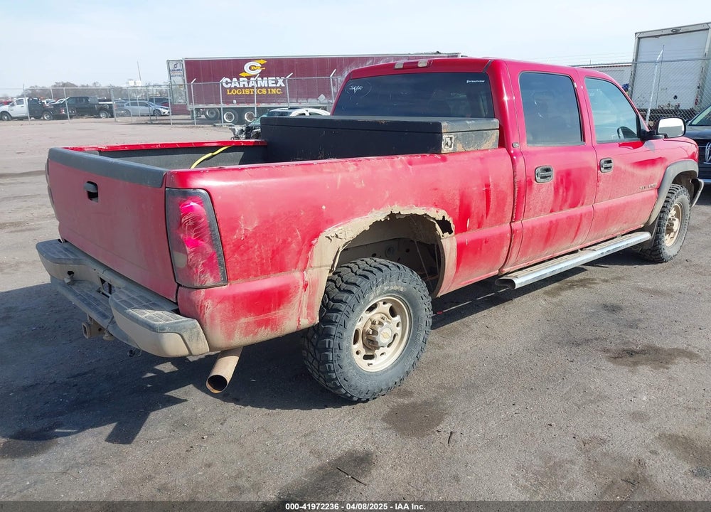 2004 CHEVROLET SILVERADO 2500 VIN: 1GCGK23U64F228378