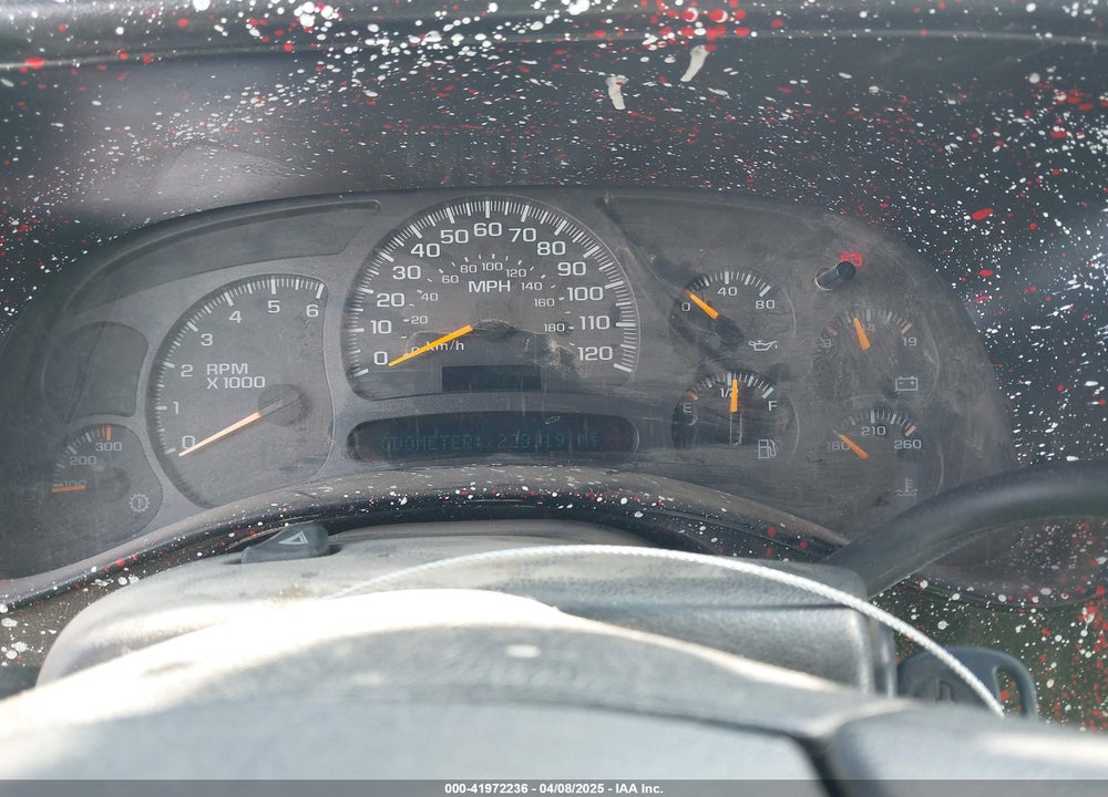 2004 CHEVROLET SILVERADO 2500 VIN: 1GCGK23U64F228378