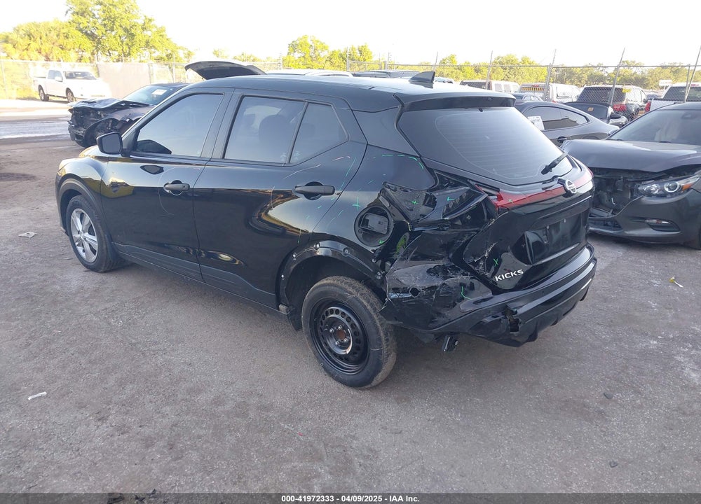 2021 NISSAN KICKS S XTRONIC CVT VIN: 3N1CP5BV1ML495433