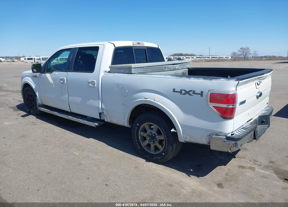 2010 FORD F150 SUPERCREW VIN: 1FTFW1EV6AFC69427
