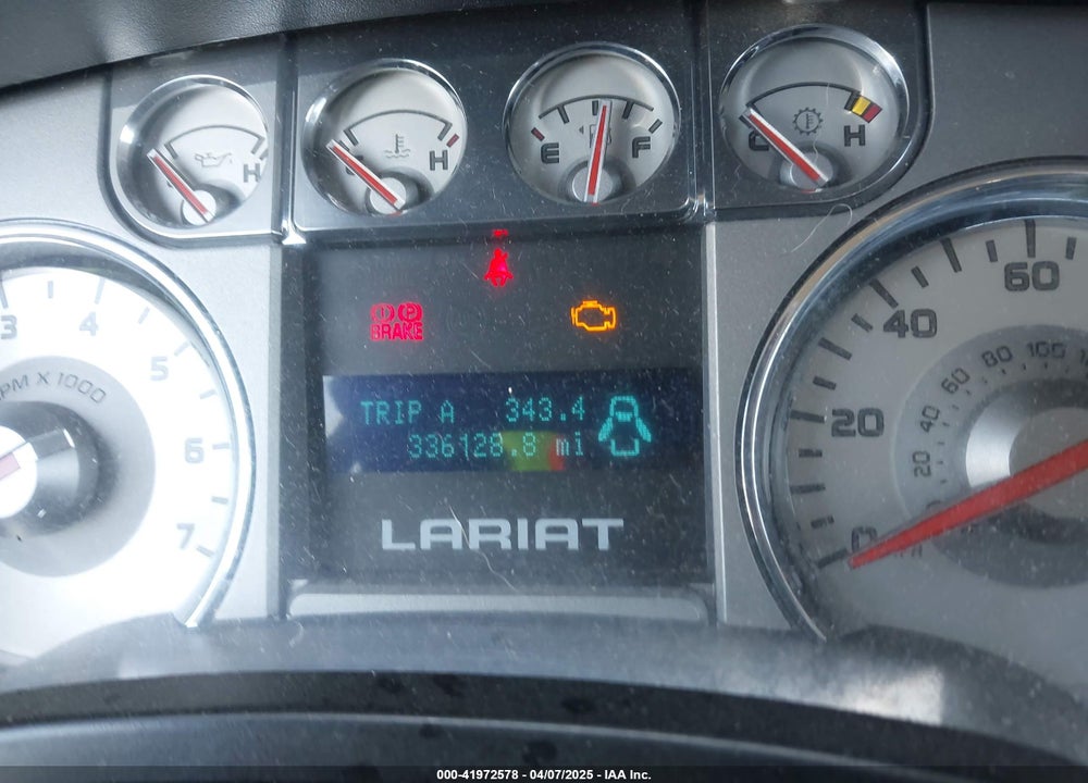 2010 FORD F150 SUPERCREW VIN: 1FTFW1EV6AFC69427