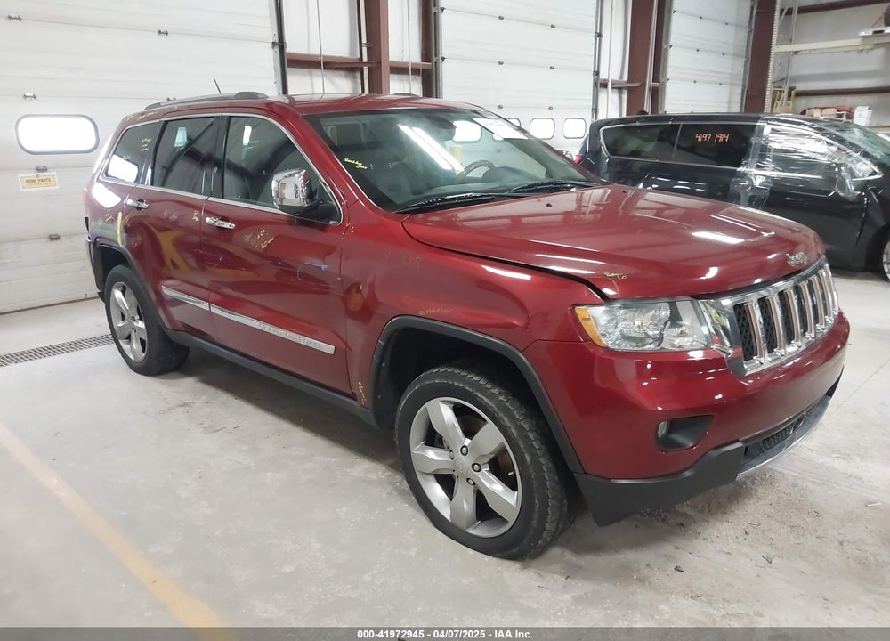 2012 JEEP GRAND CHEROKEE OVERLAND VIN: 1C4RJFCT9CC162127