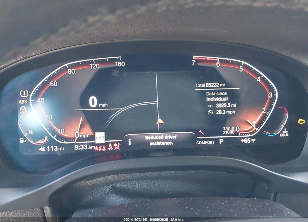 2020 BMW X4 XDRIVE30I VIN: 5UX2V1C08LLZ32525