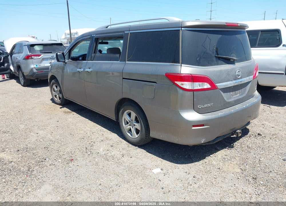 2016 NISSAN QUEST PLATINUM/S/SL/SV VIN: JN8AE2KP4G9153390