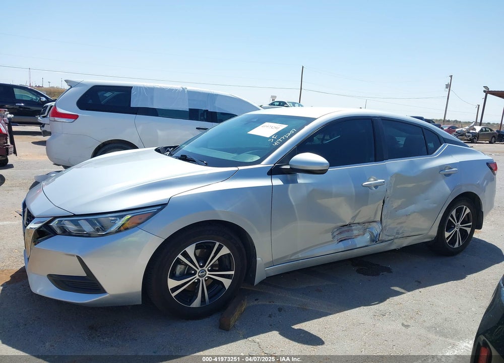 2022 NISSAN SENTRA SV XTRONIC CVT VIN: 3N1AB8CV3NY210290