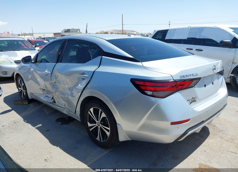 2022 NISSAN SENTRA SV XTRONIC CVT VIN: 3N1AB8CV3NY210290