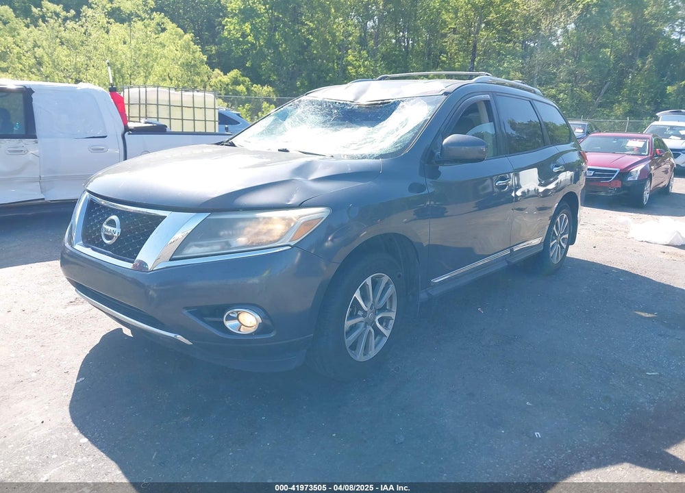 2013 NISSAN PATHFINDER SL VIN: 5N1AR2MN9DC605176