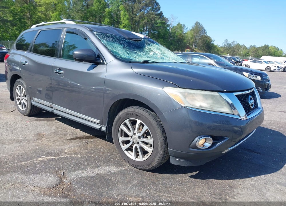2013 NISSAN PATHFINDER SL VIN: 5N1AR2MN9DC605176