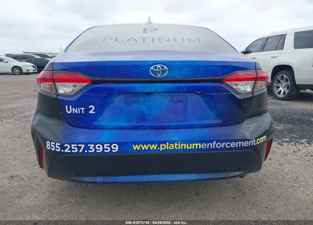 2020 TOYOTA COROLLA VIN: JTDEPRAE2LJ081498